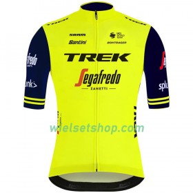 Fietskleding (Fietsshirt + Korte Koersbroek) 2020 Trek-Segafredo N002